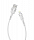 Кабель TFN 8pin Envy (Lightning-USB) нейлон (1,2 метра) белый (white)