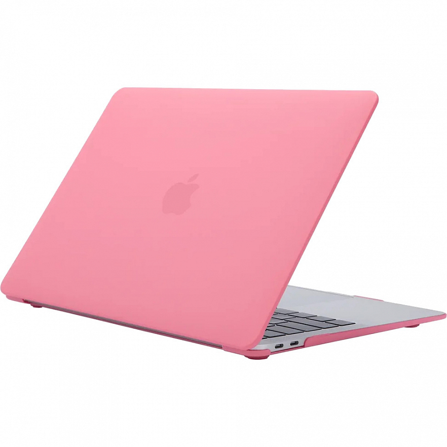 Чехол Crystal Case для MacBook Air 13" (2018-2021) Красный каркаде