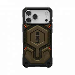 Чехол Uag Monarch Pro для iPhone 17 Pro с MagSafe зеленый