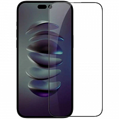 Защитное стекло Nillkin для iPhone 14 Pro Max CP+ PRO 2.5D 0.33 mm с чёрной рамкой