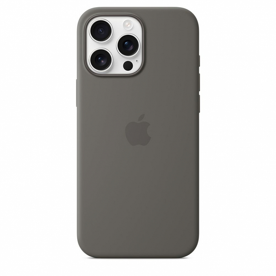 Чехол Apple MagSafe Silicone Case для iPhone 16 Pro Max Каменно-серый (Stone Gray)