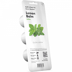Набор картриджей для умного сада Click and Grow Refill 3-Pack Мелисса (Lemon Balm)