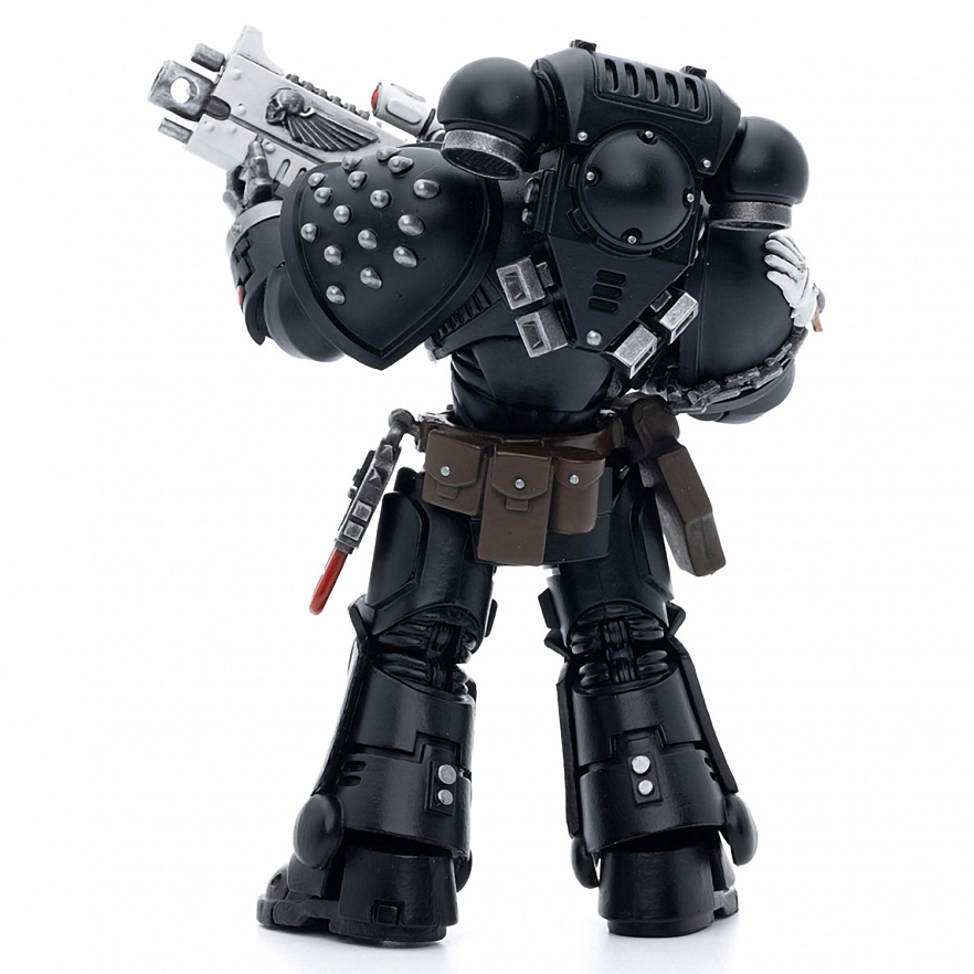 Фигурка Warhammer 40K Iron Hands Intercessors Sergeant Bantus 1:18