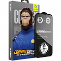 Защитное стекло BlueO Corning Gorilla 2.5D USA Anti-Static для iPhone 15 Pro Max Black с чёрной рамкой