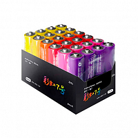 Комплект батареек алкалиновых ZMI Rainbow Zi7 типа AAA  24 шт. разноцветные (AA724 Colors)