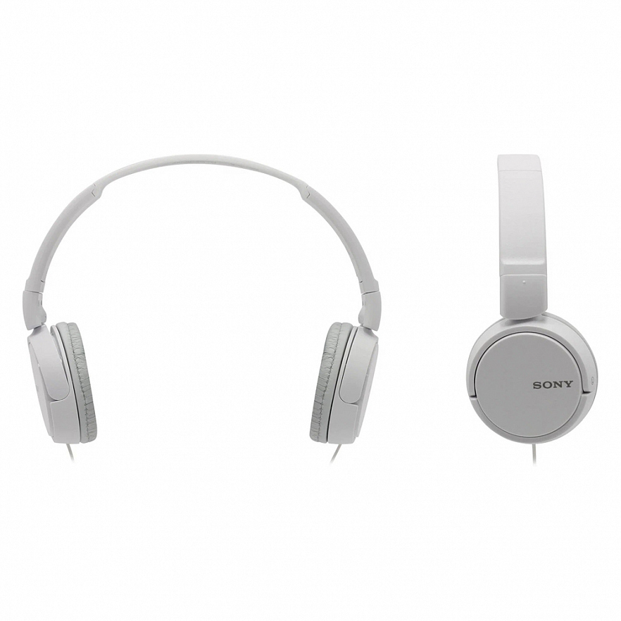 Наушники SONY полноразмерные проводные (MDR-ZX110AP) белые