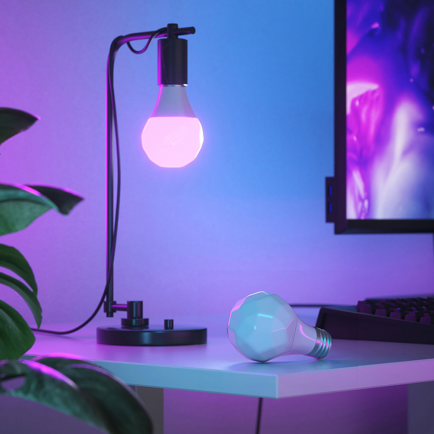 Умная лампочка Nanoleaf Essentials Smart A19 Bulb E27
