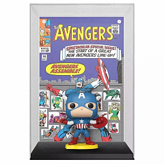 Фигурка Funko POP! Comic Covers Marvel Avengers #16 Captain America (Exc) (30) 74134