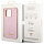 Чехол CG Mobile Guess Glitter Flakes w Metal Logo Hard для iPhone 14 Pro Max розовый