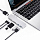 Хаб HyperDrive DUO 7-in-2 USB-C Hub для MacBook Pro/Air (USB-C) серый космос (HD28C-GRAY)
