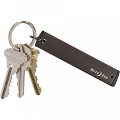 Кабель-брелок NiteIze PowerKey Mini Power Cord MicroUSB-USB серый