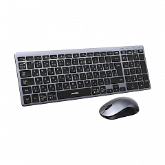 Комплект беспроводная клавиатура и мышь UGREEN MK552 (85513RU) BT&2.4G