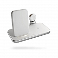 Беспроводное зарядное устройство ZENS Aluminium 4 in 1 Stand Wireless Charger белое (ZEDC15W/00)