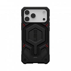 Чехол Uag Monarch Pro для iPhone 17 Pro с MagSafe кевларовый чёрный
