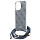 Чехол CG Mobile Guess 4G Printed Crossbody для iPhone 15 Pro Max синий