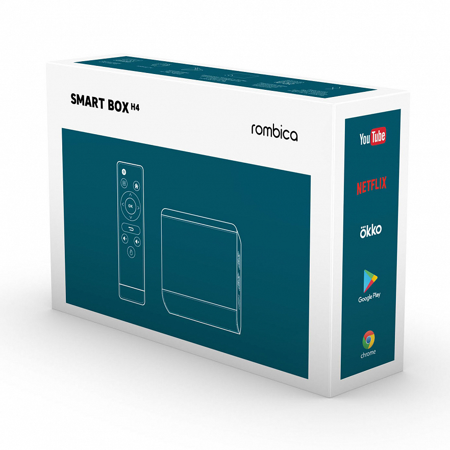 Медиаплеер Rombica Smart Box H4