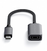 Адаптер Satechi USB-C/USB 3.0 серый космос ST-UCATCM