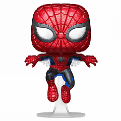 Коллекционная фигурка Funko POP! Bobble Marvel 80th First Appearance Spider-Man (DGLT) (Exc) (593) 68371