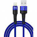 Кабель TFN 8pin Envy (Lightning-USB) нейлон (1,2 метра) синий (blue)