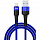 Кабель TFN 8pin Envy (Lightning-USB) нейлон (1,2 метра) синий (blue)