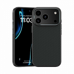 Чехол Benks ArmorPro Kevlar 600D для iPhone 17 Pro черный