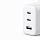 Сетевое зарядное устройство UGREEN CD275 2 x USB Type-C / USB 65W PD3.0, QC3.0 белое (90496)