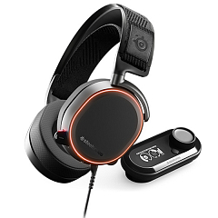 Игровая гарнитура SteelSeries Arctis Pro+GameDAC (61453) чёрная