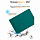 Чехол-накладка Crystal Case для MacBook Pro 14 (M1/M2/M3) 2021-2023 пластиковый матовый изумрудно-зелёный 