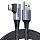 Кабель Ugreen US385 USB Type-C - USB Angled Cable (1 метр) чёрный (20299)