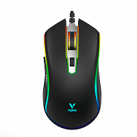 Игровая проводная мышь RAPOO V25S черная