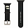 Ремешок CG Mobile Karl Lagerfeld Head Silicone для Apple Watch 38/40/41 мм чёрный (KLAWMSLKK)