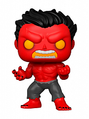 Фигурка Funko POP! Bobble Marvel Hulk Red Hulk w/(GW) Chase (Exc) (854) 