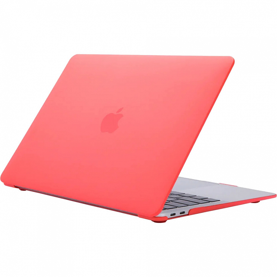 Чехол Crystal Case для MacBook Pro 13" с и без Touch Bar (USB-C) коралловый