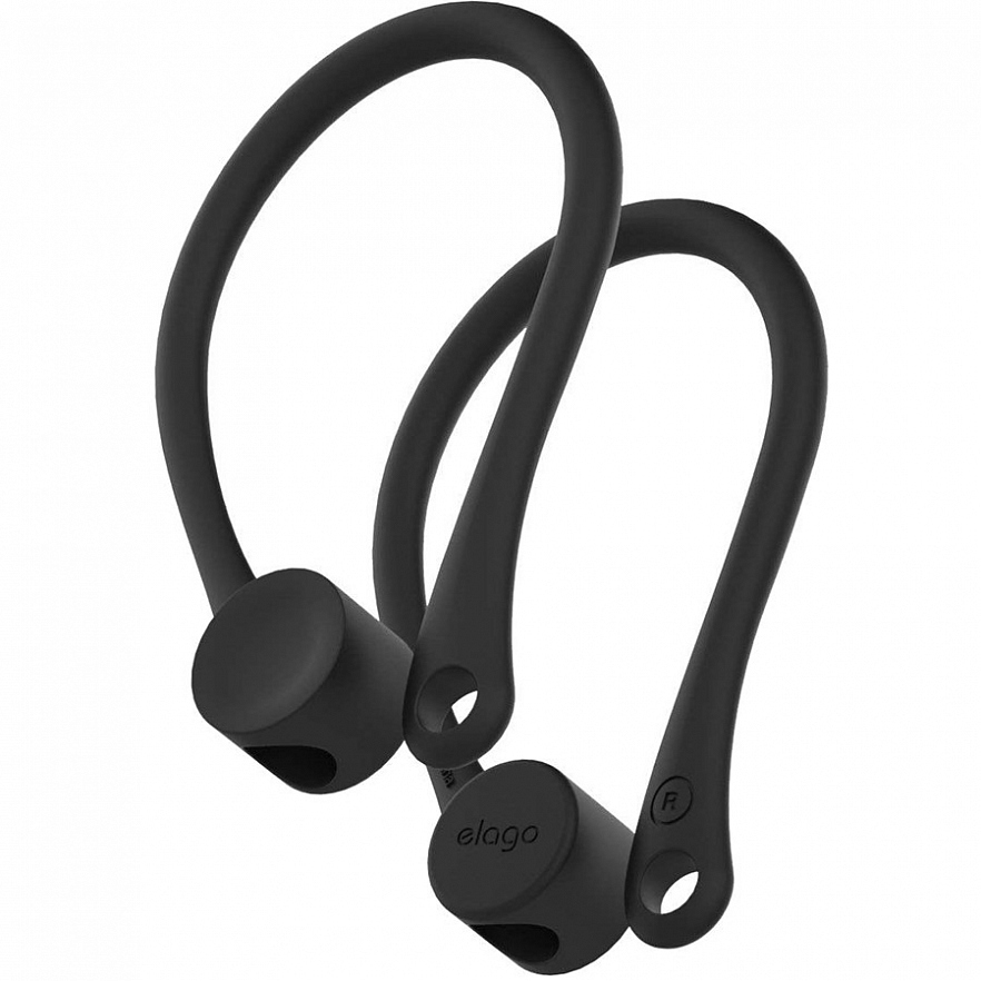 Держатель для наушников Elago EarHook для AirPods чёрный