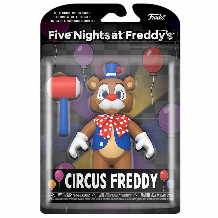 Фигурка Funko Action Figure FNAF Balloon Circus Circus Freddy 67624
