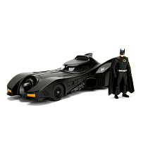 Набор Jada Toys машинка с фигуркой Batmobile 2.75" (1:24) 1989 Batmobile W/Batman Figure