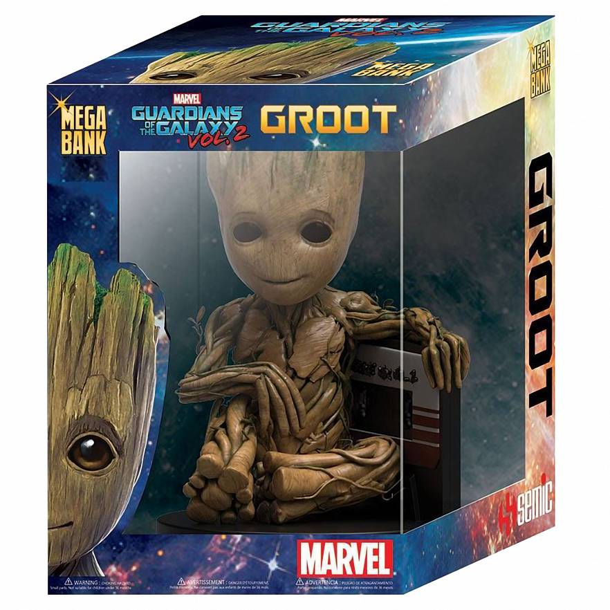 Копилка Semic Marvel Стражи Галактики Грут 20 см