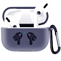 Чехол Gurdini Liquid Silicone Protective Case для AirPods Pro фиолетовый