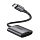 Картридер UGREEN CM401 (80888) USB-C to SD/TF  серый