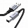 Кабель Ugreen US369 USB-A to USB-B 2.0 (5 метров) чёрный / серый космос (90560)