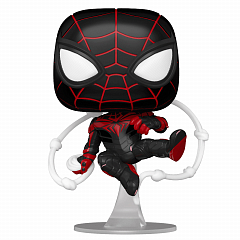 Коллекционная фигурка Funko POP! Bobble Marvel Games Miles Morales Miles Advanced Tech Suit (772) 54693