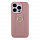 Чехол CG Mobile Guess Grip Stand 4G Saffiano для iPhone 15 Pro розовый