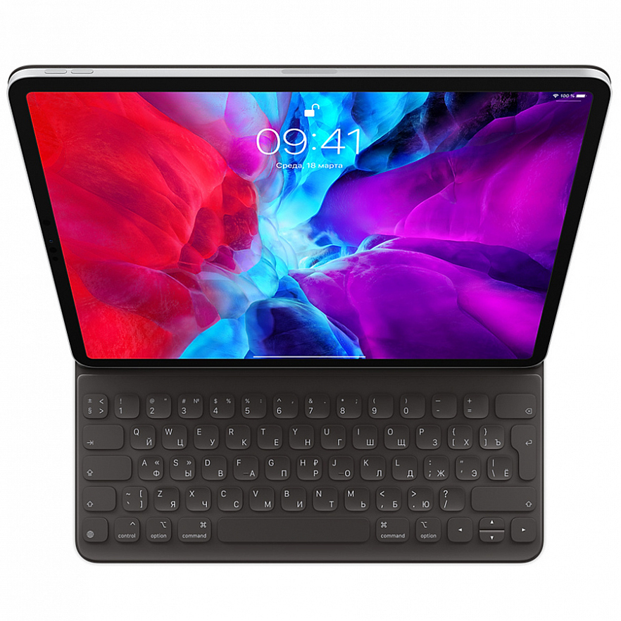 Клавиатура Apple Smart Keyboard Folio для iPad Pro 12.9 (2020) с русскими буквами 