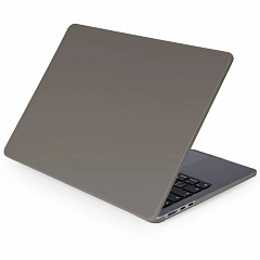 Чехол-накладка Crystal Case для Macbook Air 13 (M2/M3) 2022/2024 матовый серый