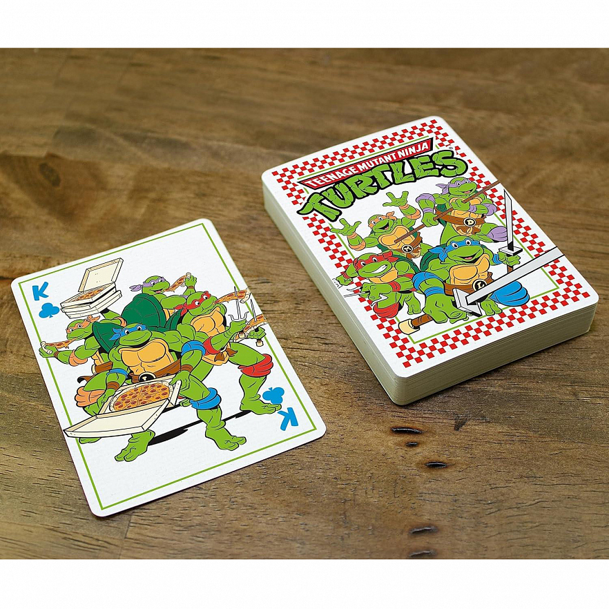 Игральные карты AQUARIUS TMNT Pizza Черепашки-ниндзя