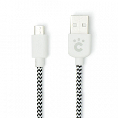Кабель Lightning cheero Fabric braided MFI (100 см)