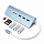 USB-хаб и картридер Satechi Type-C Aluminum USB 3.0 Hub & Card Reader (ST-TCHCRB) голубой