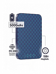 Павербанк Keephone Magsafe - 5000Mah синий (серия Брэнди)
