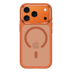Чехол Benks Mist Protective Case для iPhone 17 Pro Max с MagSafe оранжевый