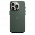 Чехол Apple FineWoven Case для iPhone 15 Pro Хвойный (Evergreen)